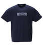 Marmot スクエアロゴ半袖Tシャツ ミッドナイトブルー:
