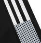 adidas メッシュプリント半袖Tシャツ ブラック: サイドライン
