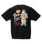 BEN DAVIS ゴリラプリント半袖Tシャツ ブラック: バックスタイル