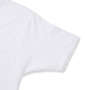 B.V.D. 丸首半袖Tシャツ ホワイト: 袖