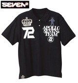 SEVEN2 ポロシャツ(半袖) ブラック