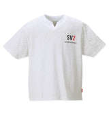 SEVEN2 スキッパー半袖Tシャツ ホワイト