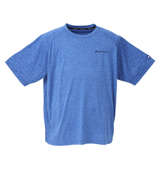 Phiten DRY杢×メッシュ半袖Tシャツ ブルー