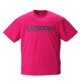 OUTDOOR PRODUCTS DRYメッシュ半袖Tシャツ ピンク