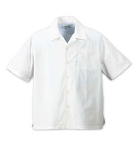 Mc.S.P 半袖オープンカラーシャツ ホワイト
