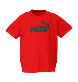 PUMA エッセンシャルNO.1ロゴ半袖Tシャツ プーマレッド