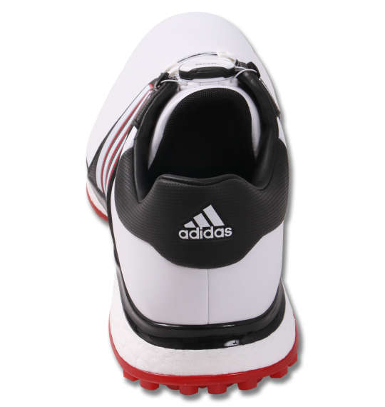 adidas golf ゴルフシューズ(ツアー360XT スパイクレス ボア) ホワイト×コアブラック