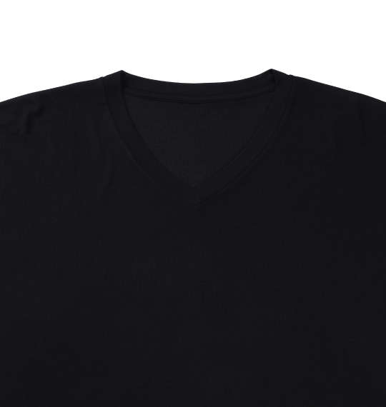 Phiten 半袖VネックTシャツ ブラック