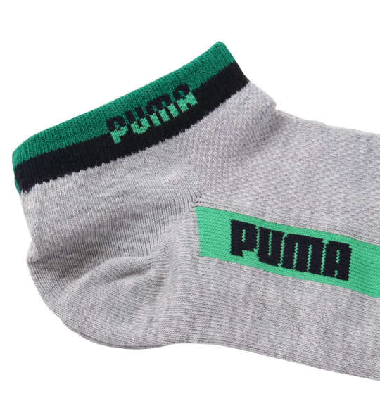 PUMA 3Pメッシュアンクルソックス 3色ミックス(2)