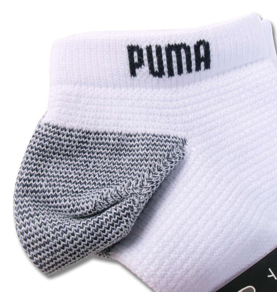 PUMA 3Pスニーカーソックス ホワイト