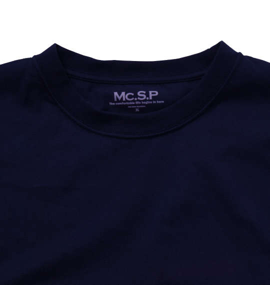 Mc.S.P 半袖クルーTシャツ ネイビー