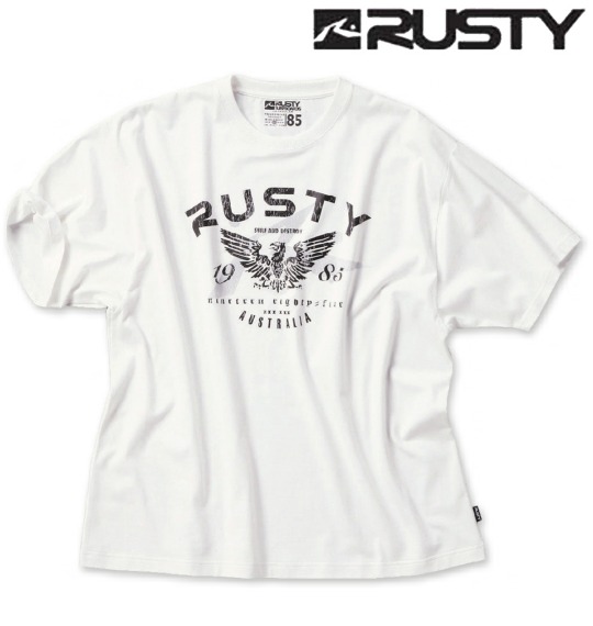 RUSTY Tシャツ(半袖) ホワイト