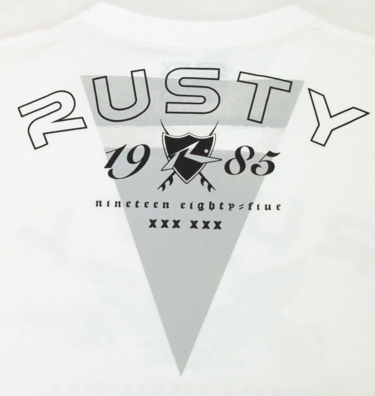 RUSTY Tシャツ(半袖) ホワイト