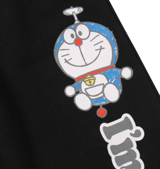 I'm Doraemon 裏起毛スウェットパンツ ブラック