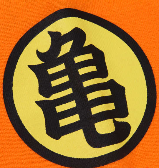 DRAGON BALL 悟空ポケット付半袖Tシャツ オレンジ