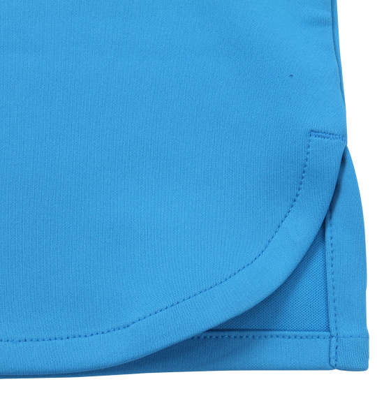 adidas 3ストライプ半袖ポロシャツ ブルー