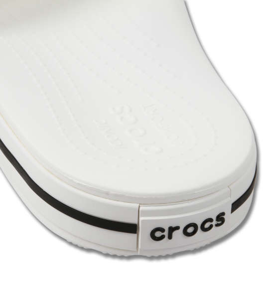 crocs サンダル(クロックバンドTM3.0スライド) ホワイト×ブラック