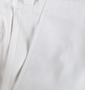 RYOKO KIKUCHI HOMME2 ワンタックパンツ ホワイト: 生地拡大