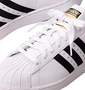ADIDAS スニーカー ホワイト×ブラック: