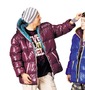 Armee Francaise 中綿パーカーブルゾン ボルドー: