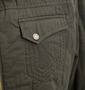 KANSAI JEANS 中綿ジャケット カーキ: 左胸ポケット