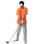 波乗達人 GOLF ツータックパンツ ベージュ: