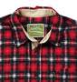 REGATTA CLUB チェックワークシャツ レッド系: