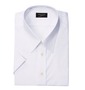 MANCHES レギュラーカラーシャツ(半袖) ホワイト: