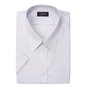 MANCHES レギュラーカラーシャツ(半袖) ライトグレー: