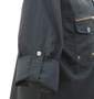 OUTDOOR PRODUCTS ドット釦シャツ ブラック: