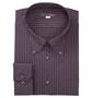 HIROKO KOSHINO ドゥエB.Dシャツ ブラック×パープル: