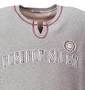 POSH BOY SPORT キーネックトレーナー モクグレー: