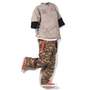 POSH BOY SPORT ヘンリーTシャツ(半袖) モクグレー:
