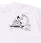 波乗達人 和柄Tシャツ(半袖) ホワイト: