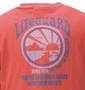 LIFE GUARD フェイクレイヤードTシャツ レッド: