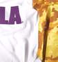 Gorilla ラグランTシャツ ホワイト×イエロー系: