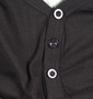 COLLINS ワッフルパーカー+VヘンリーTシャツ チャコール×ブラック: