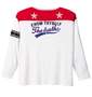 Armee Francaise フットボールTシャツ ホワイト×レッド: