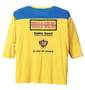 Armee Francaise フットボール七分Tシャツ イエロー×ブルー: