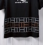 波乗達人 和柄Tシャツ(半袖) ブラック: