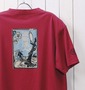 波乗達人 和柄Tシャツ(半袖) レッド: