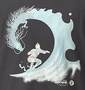 波乗達人 Tシャツ(半袖) ブラック: