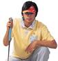 波乗達人 GOLF 和柄ポロシャツ(半袖) モクイエロー: