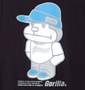 Gorilla Tシャツ(半袖) ブラック: