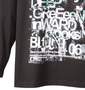 Pincponc フォトプリントTシャツ ブラック: