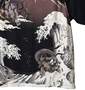 絡繰魂 ラグランTシャツ半袖 スミクロ: