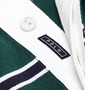 POLO BCS ラガーシャツ グリーン: フロントボタン