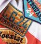 LIFE GUARD 切替ジャケット オレンジ×ネイビー: