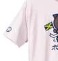 豊天 和柄Tシャツ(半袖) ライトピンク: