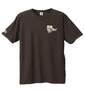 豊天 Tシャツ(半袖) ブラウン: